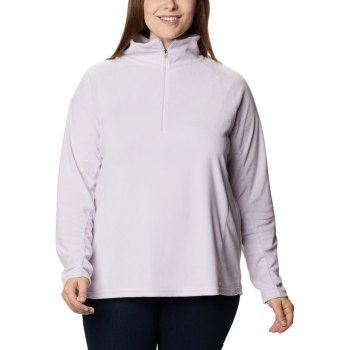 Columbia Sweater Dames, Glacial IV 1/2 Zip Plus Size Paars, 82CYZANJR